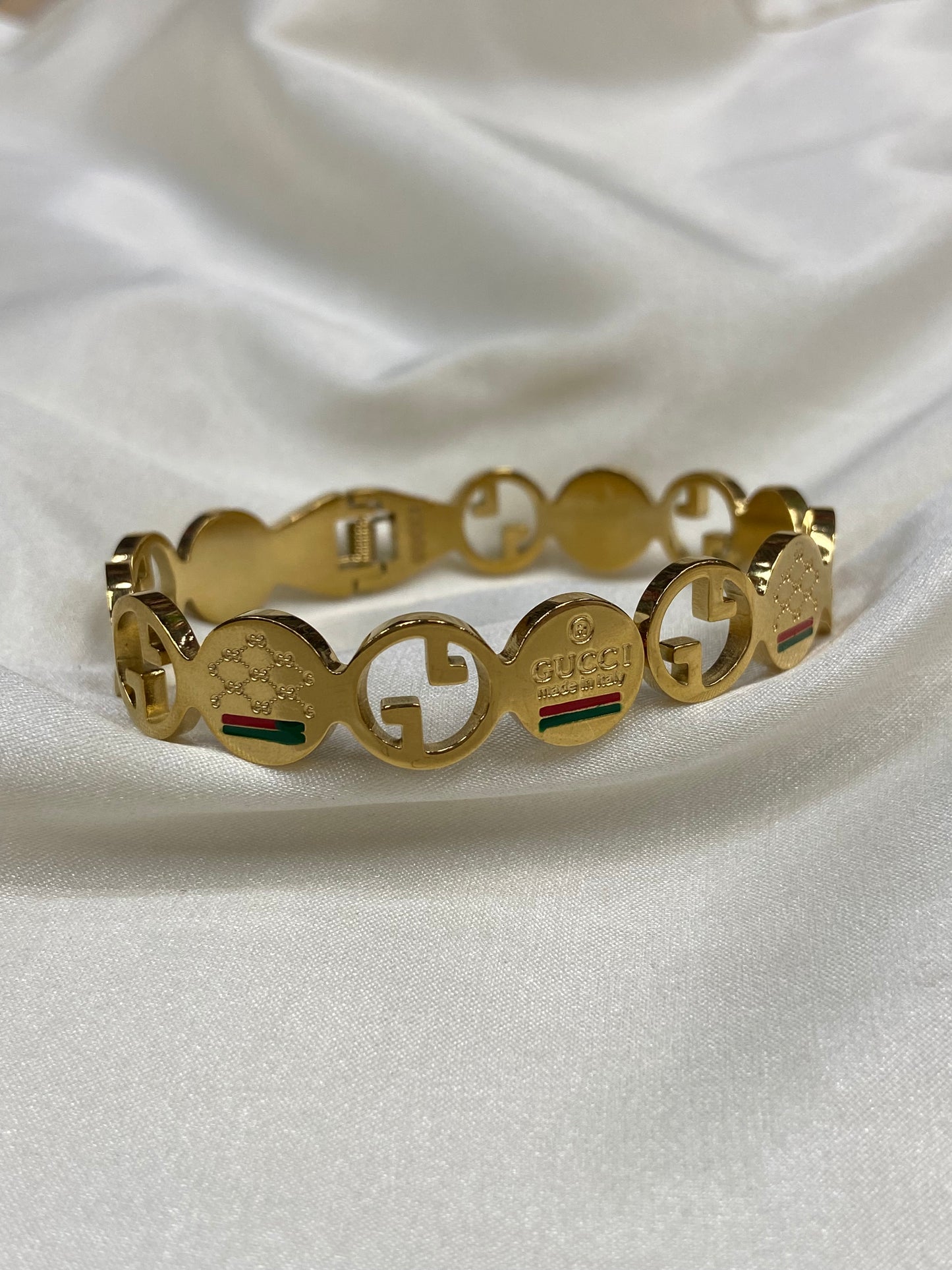 GG Stainless Steel Gold Bracelet
