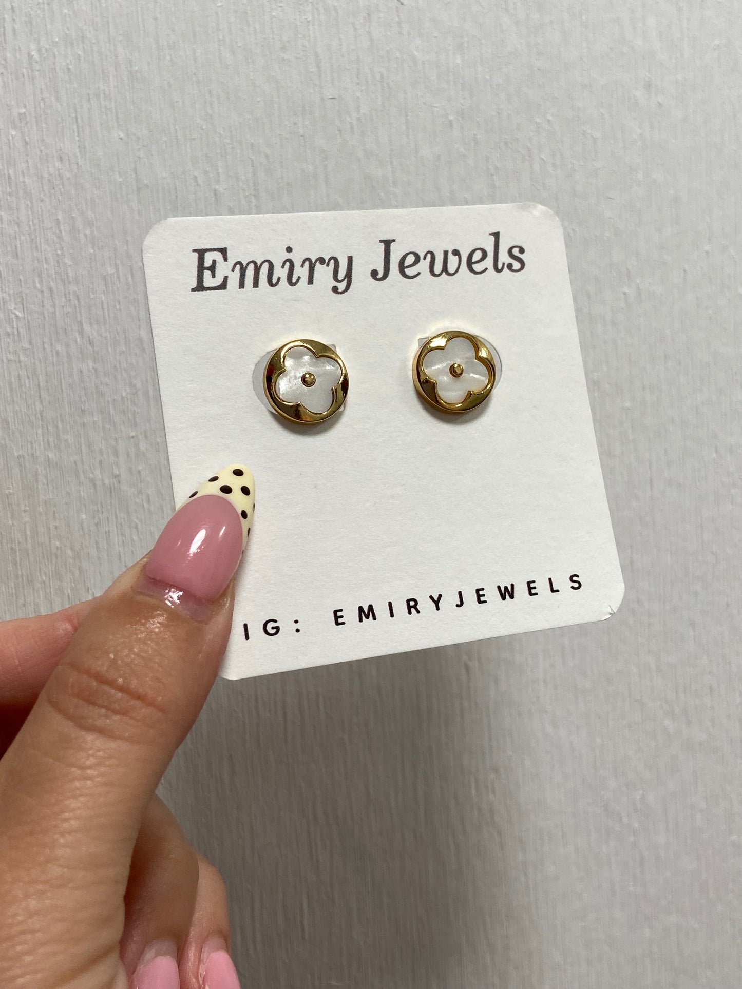 Last Chance - Stainless Steel Gold Earrings