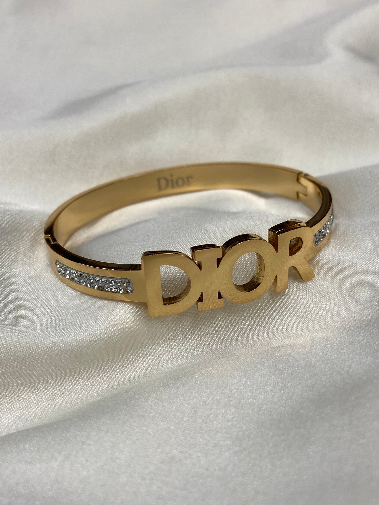 Adore Me CZ Stainless Steel Bangle