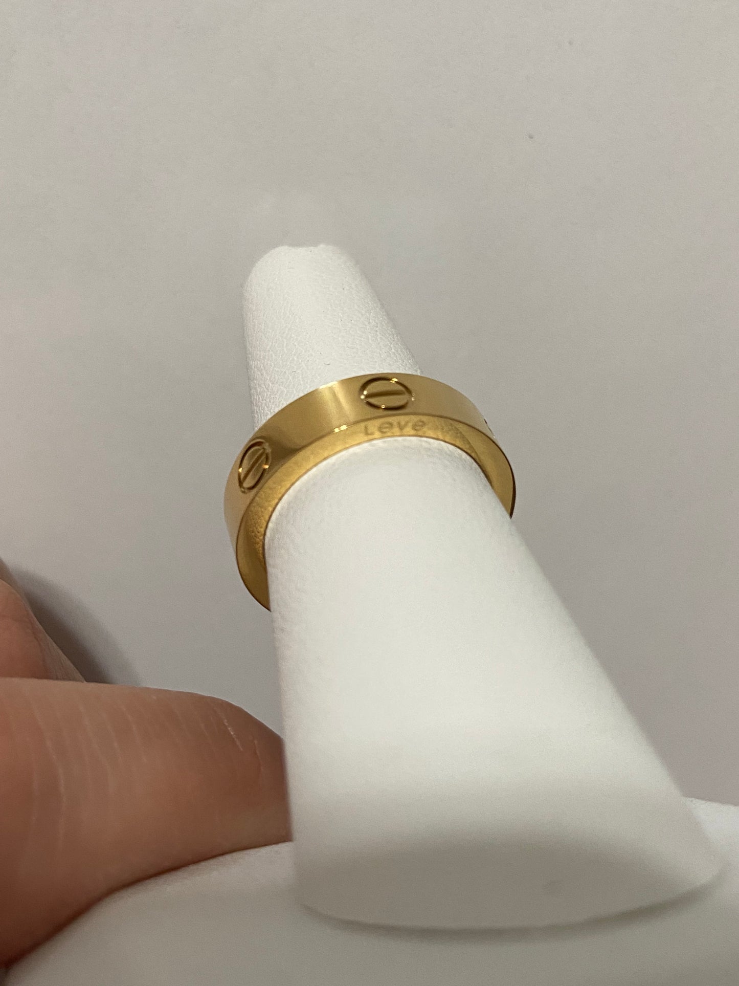 Carti Stainless Steel Gold Ring