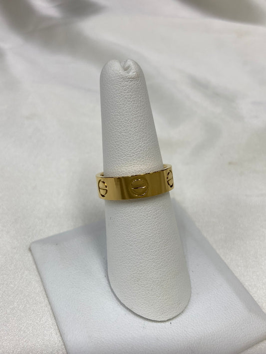 Gold Carti Stainless Steel Ring