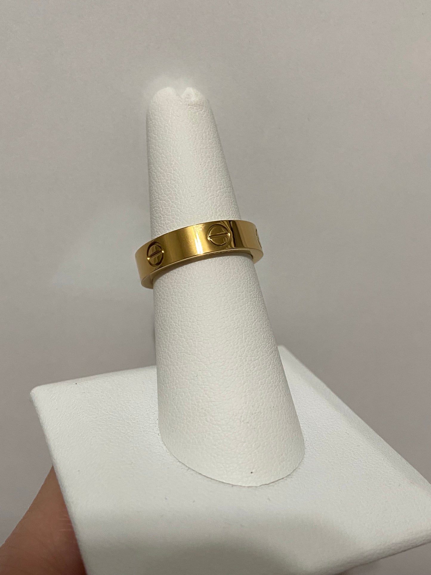 Carti Stainless Steel Gold Ring