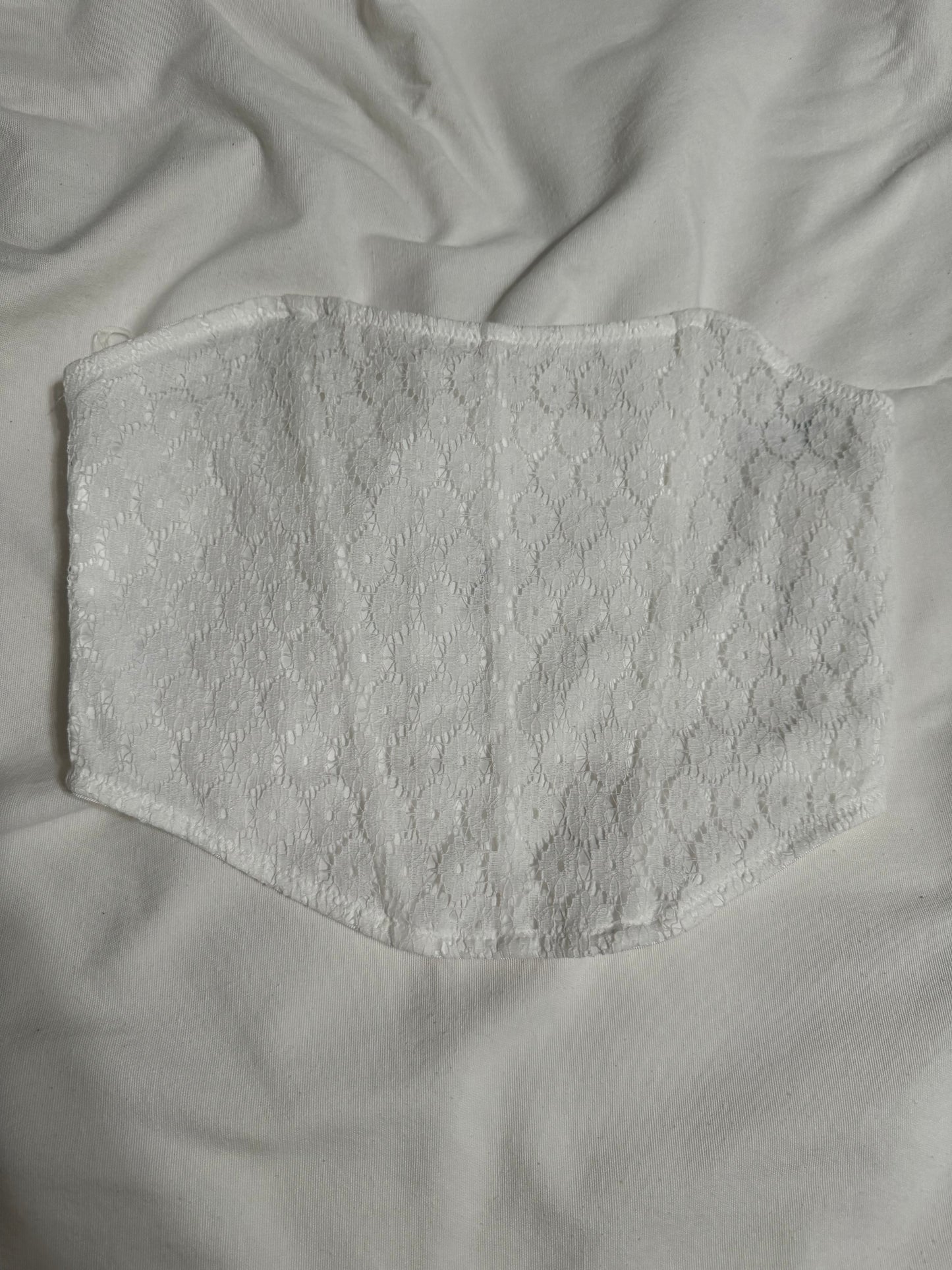 White Corset Top