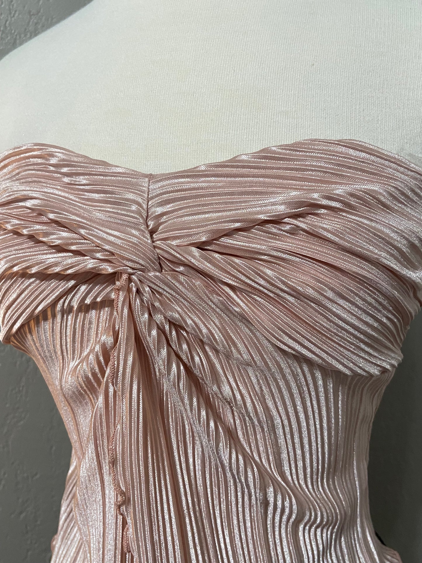 Pink Twist Front Tube Top