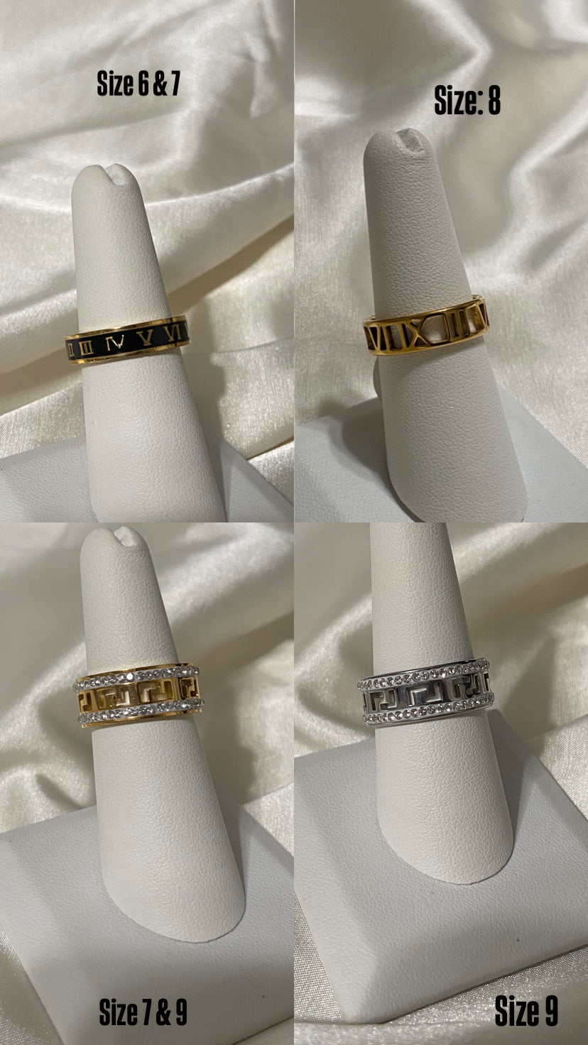 Last Chance - Stainless Steel Rings