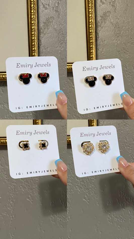 Last Chance- Stainless Steel Stud Earrings