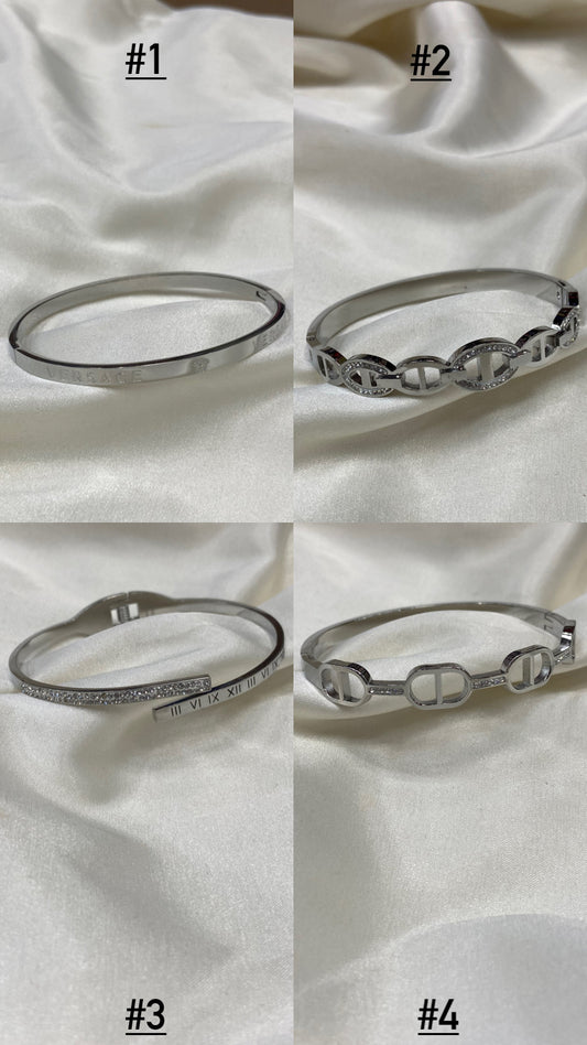 Last Chance - Silver Stainless Steel Bracelets