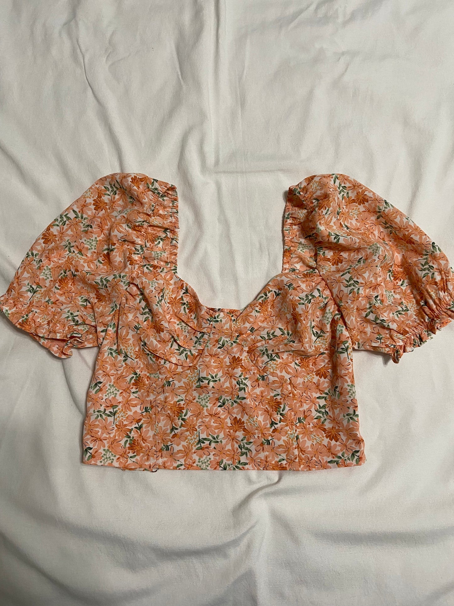 Floral Crop Top