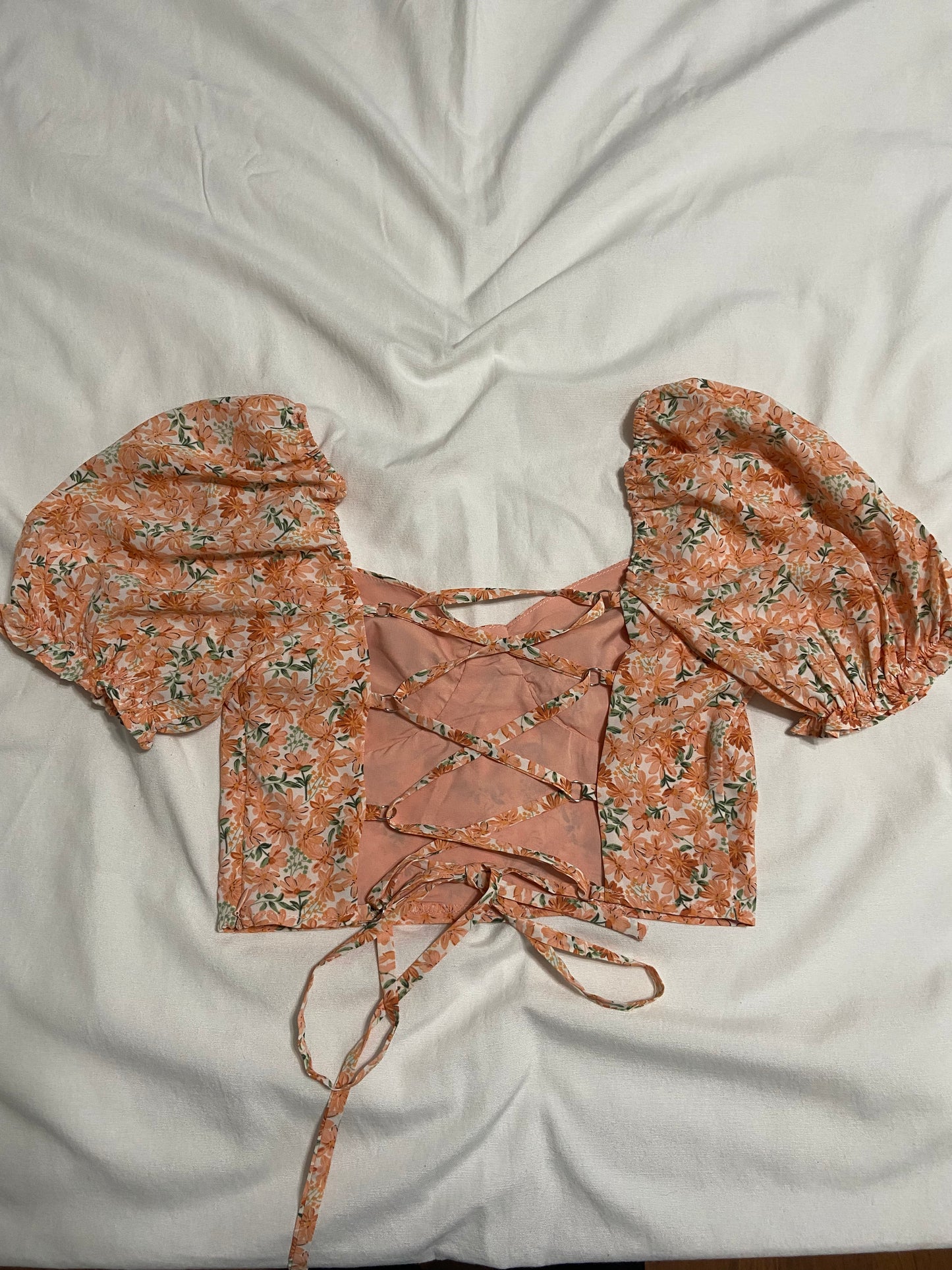 Floral Crop Top