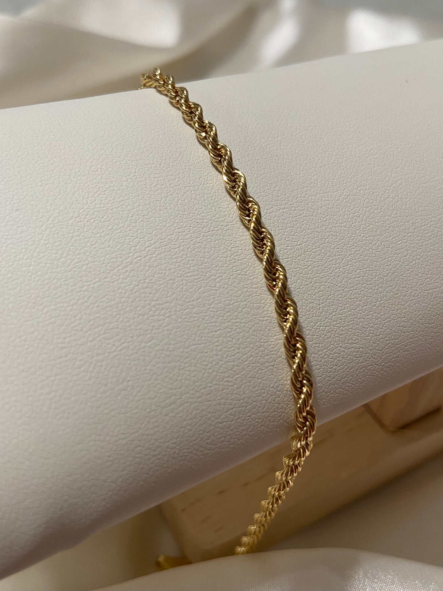 Stainless Steel Rope Chain Bracelet