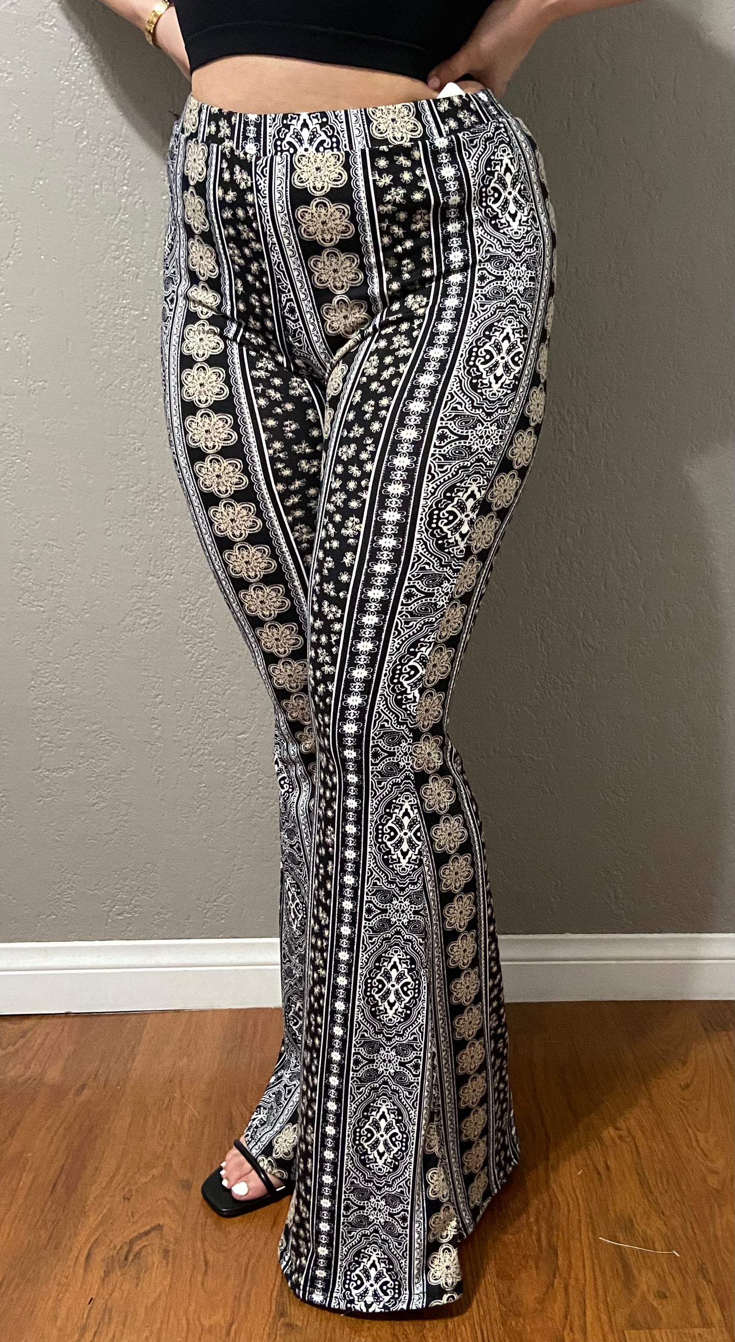 Paisley Flared Pants