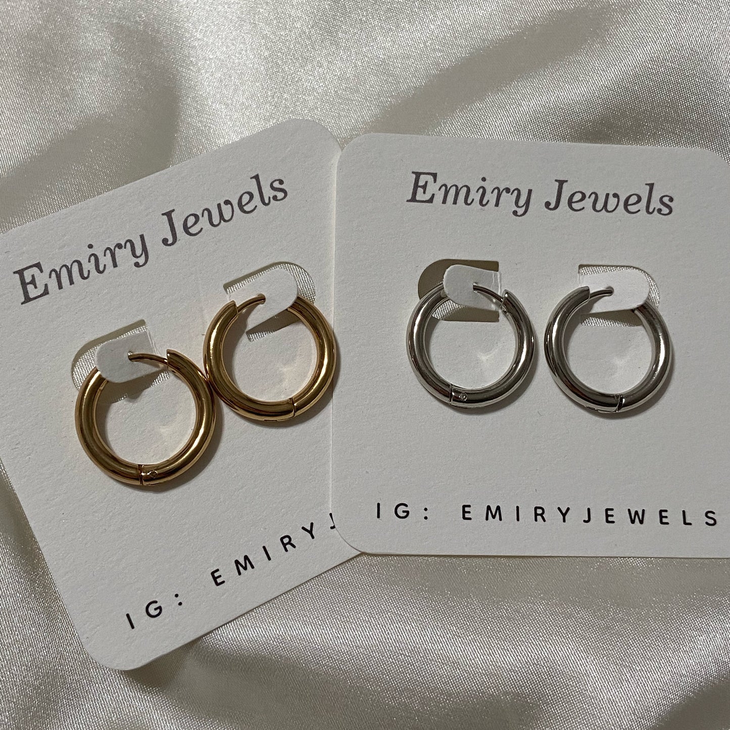 Everyday Stainless Steel Hoops