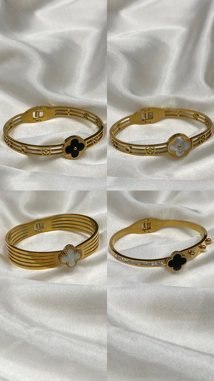 Stainless Steel Gold Bracelets