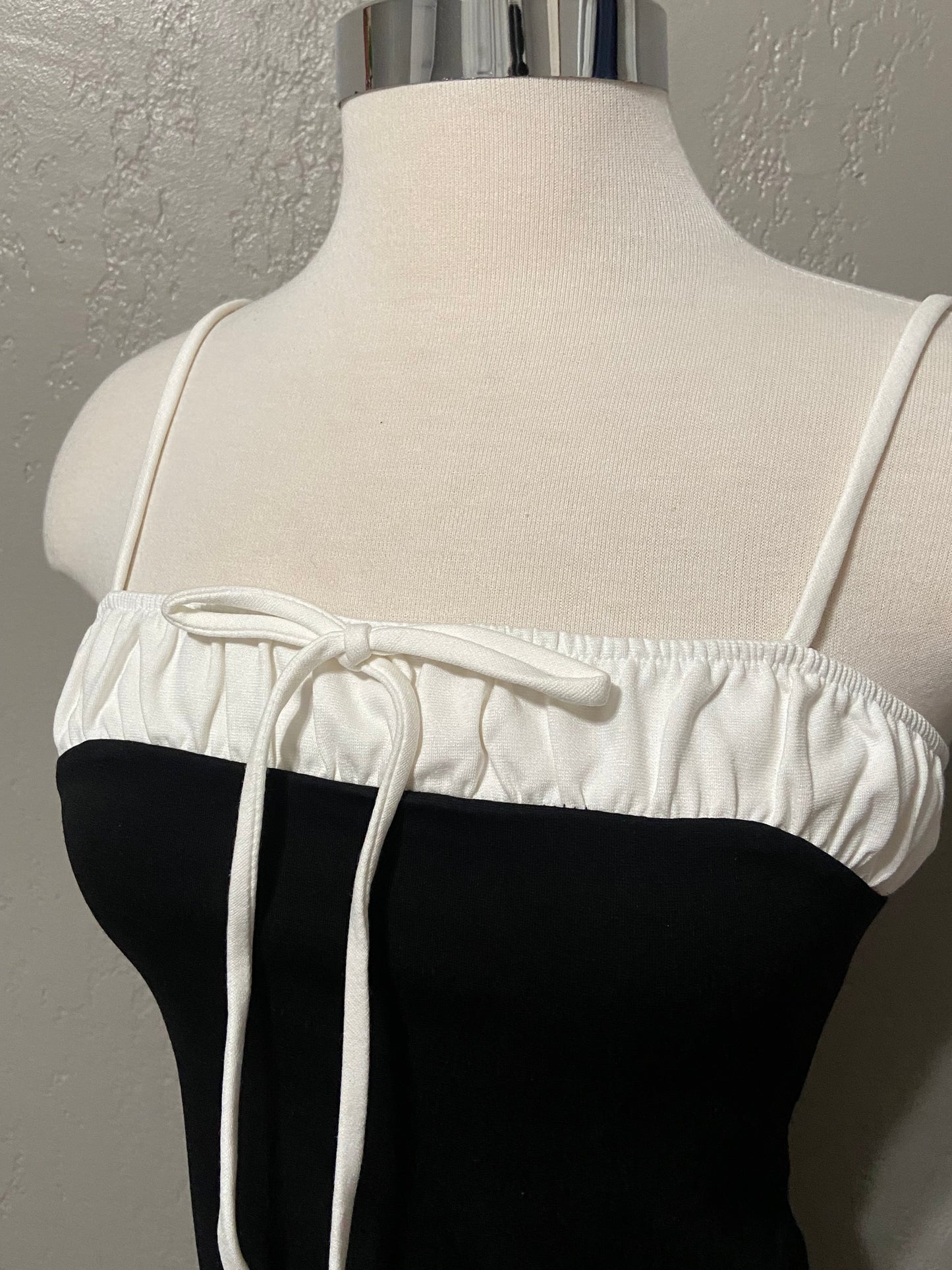 Two Tone Dainty Tank Top