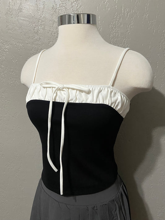 Two Tone Dainty Tank Top