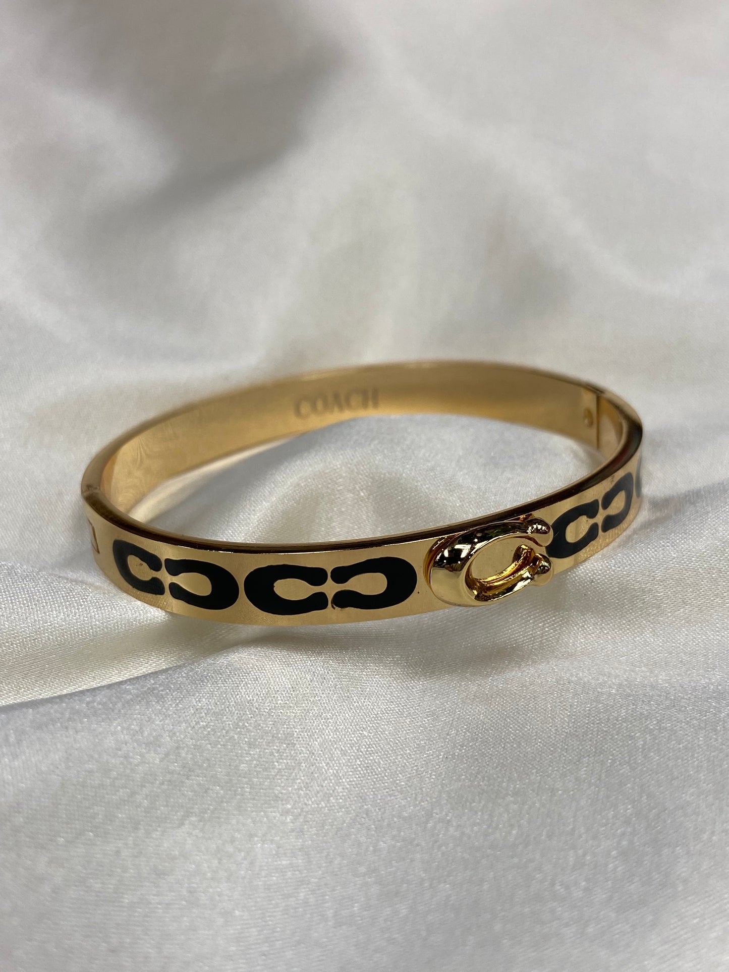 Gold Stainless Steel Bangle
