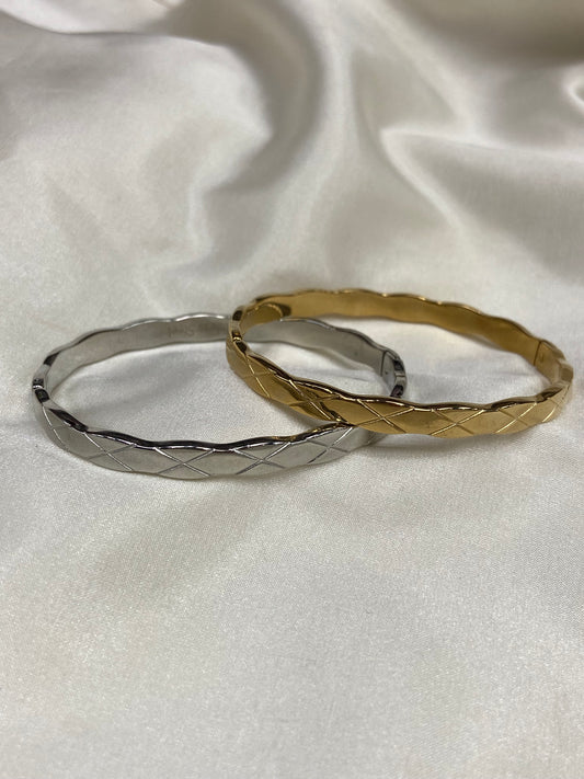 Thin Plain Stainless Steel Bangle