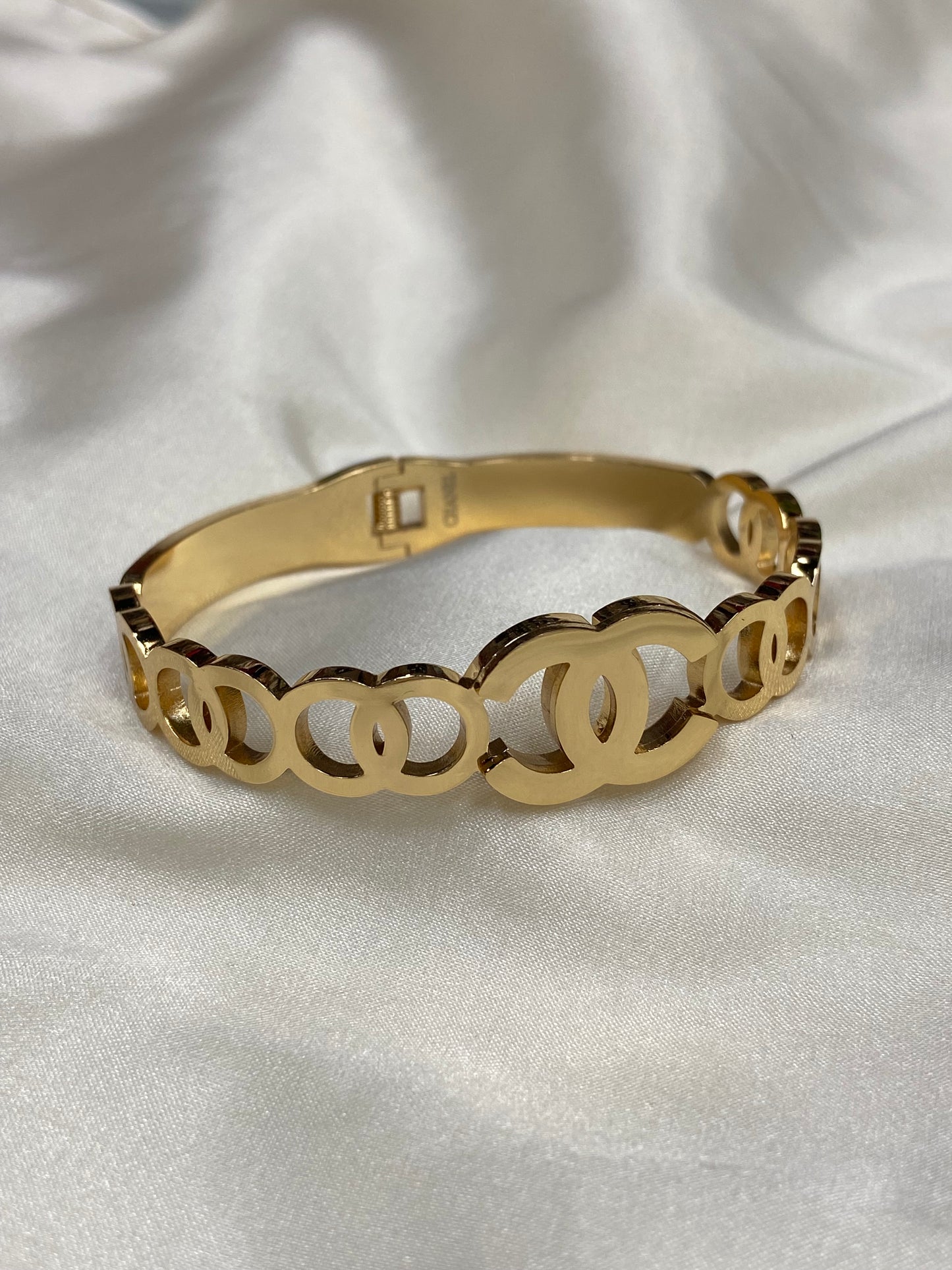 CC Gold Stainless Steel Bracelet