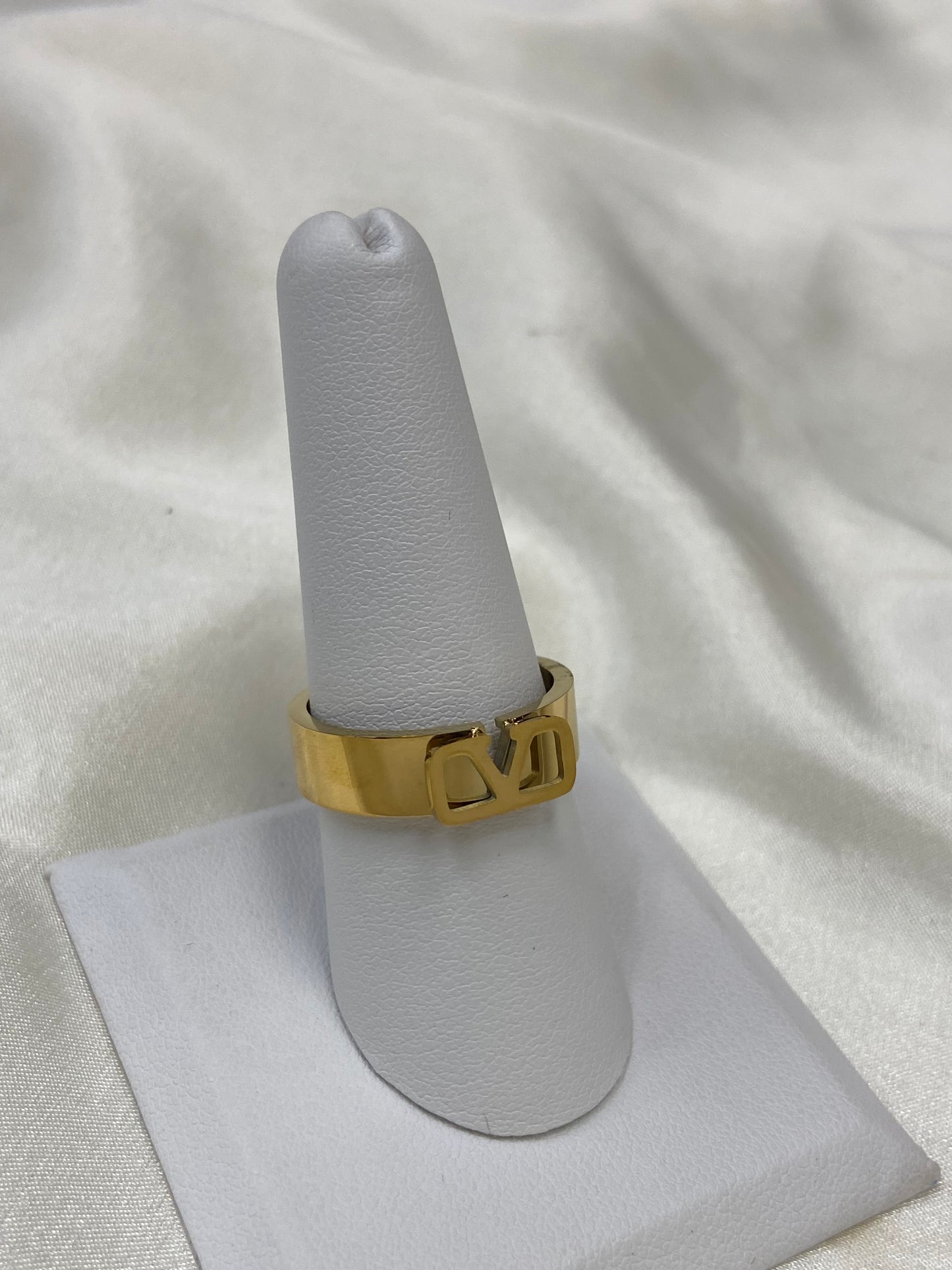 Valentin Stainless Steel Gold Ring