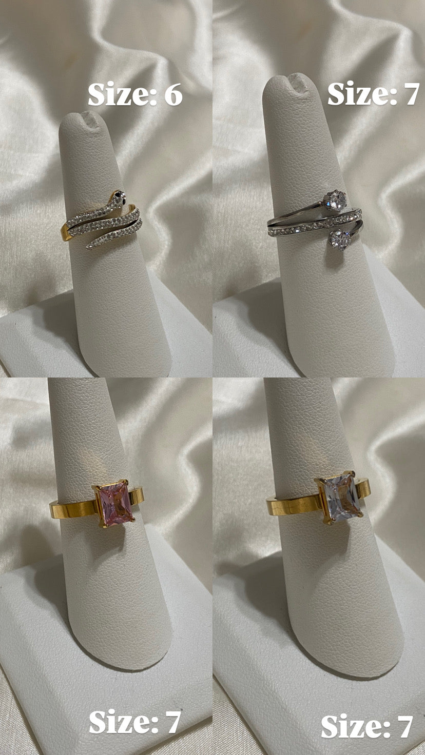 Last Chance - Stainless Steel Rings