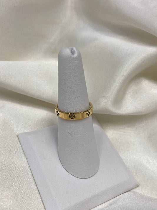 Kate Stainless Steel Gold Ring