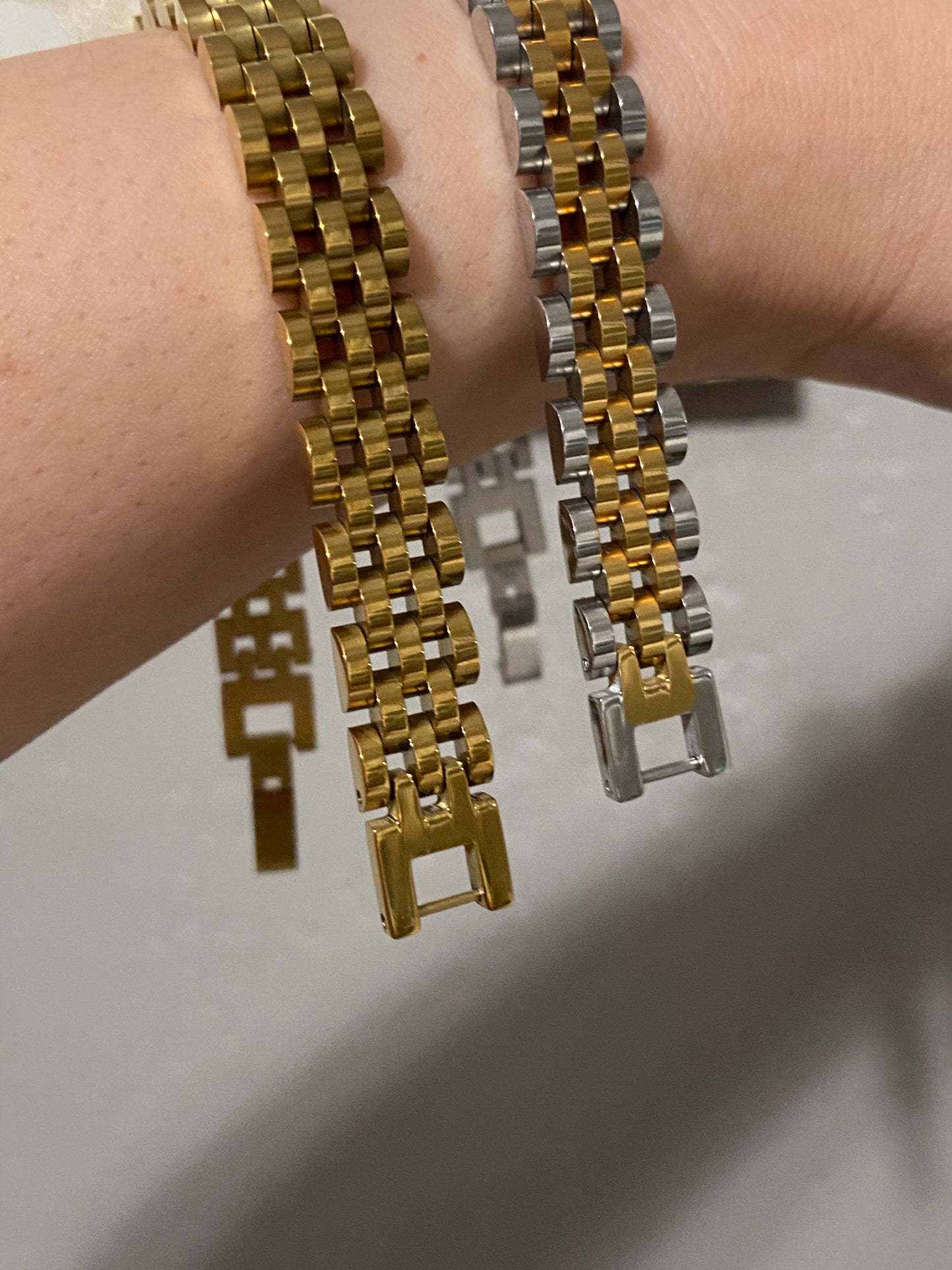 Watch Link Stainless Steel Bracelet