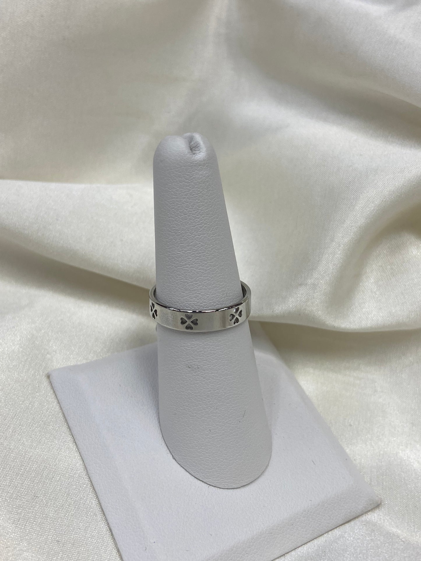 Kate Stainless Steel Silver Ring