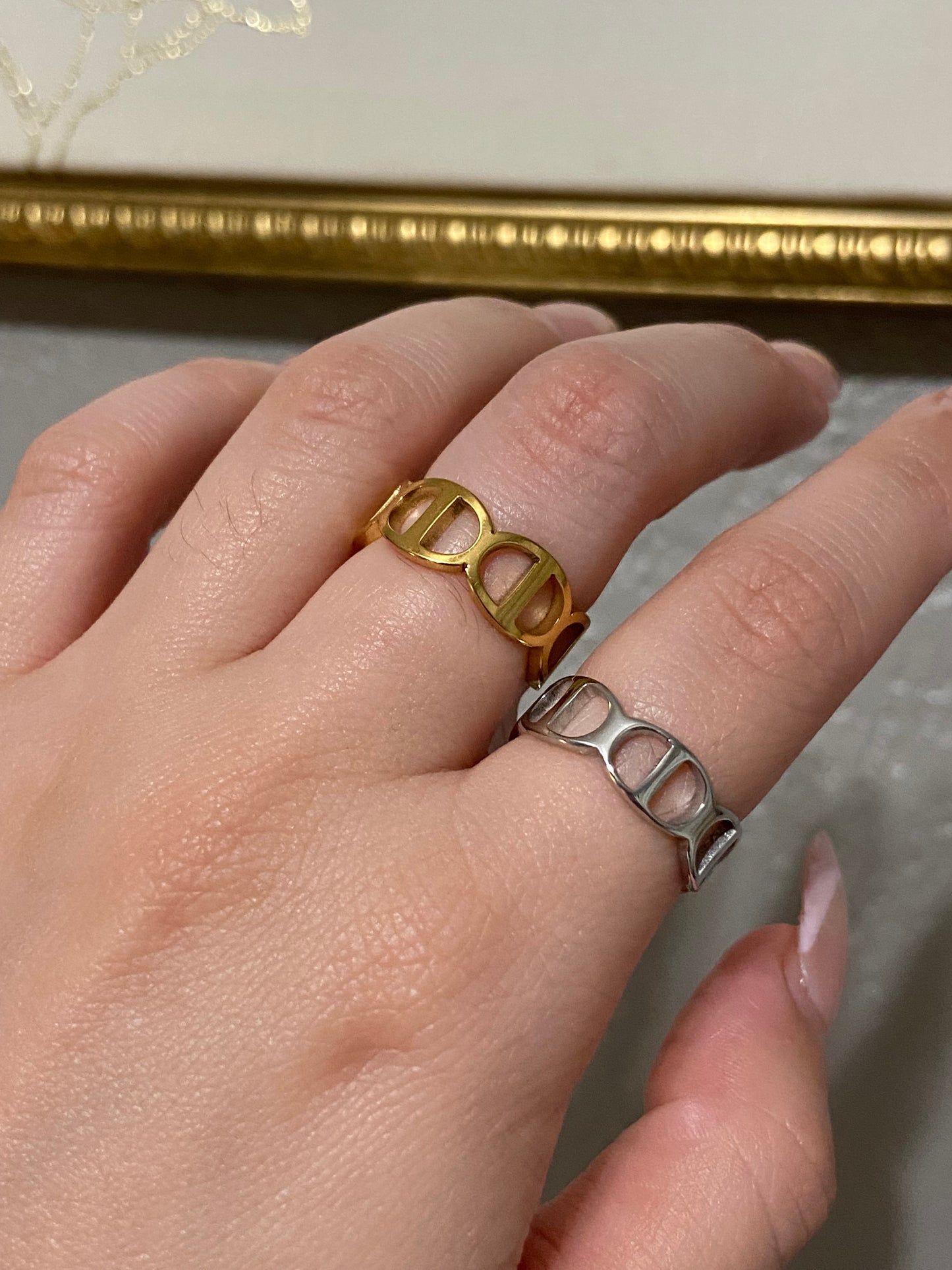CD Stainless Steel Ring