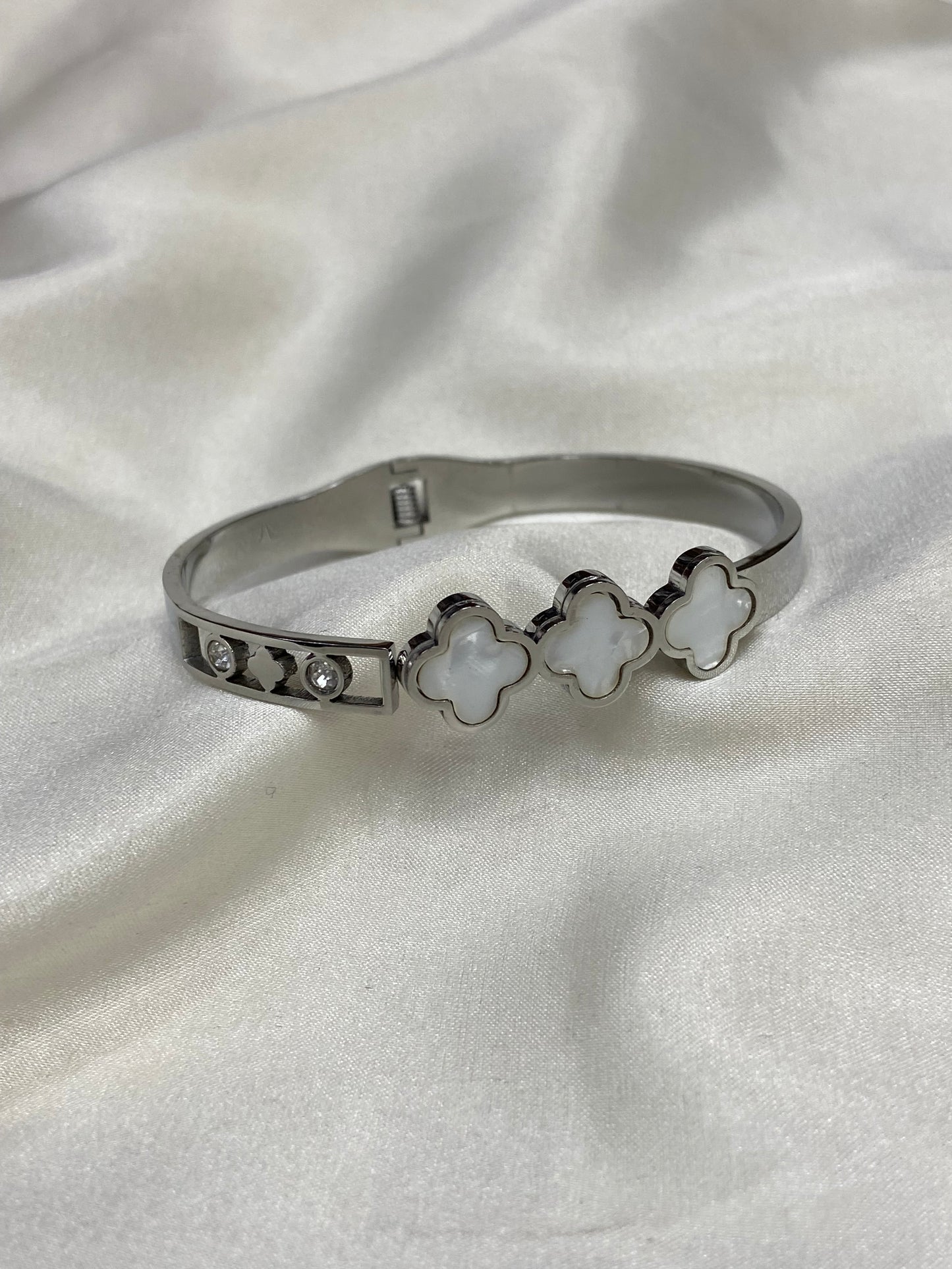Stainless Steel Clover Bracelets