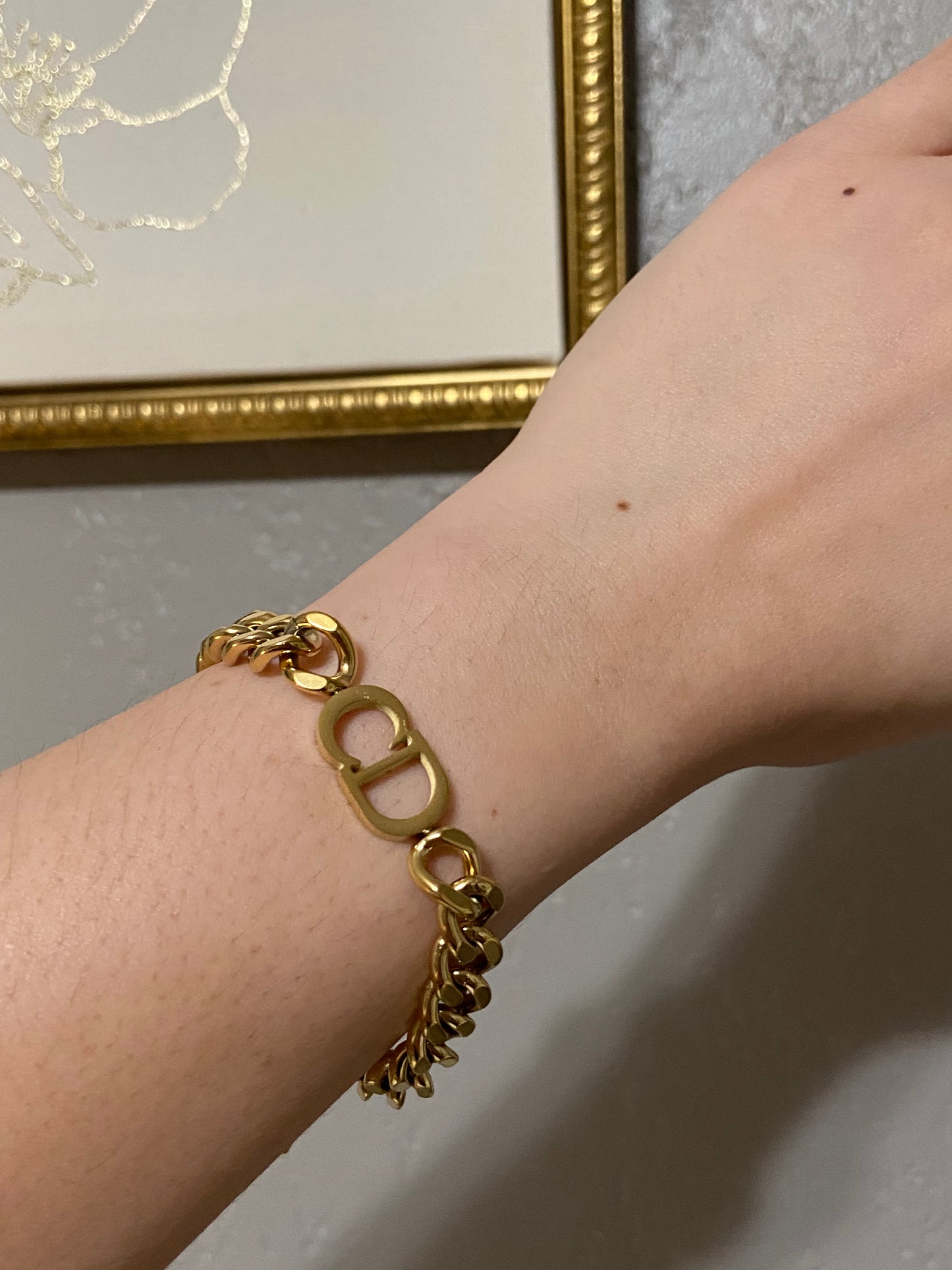 Adore Me Stainless Steel Gold Bracelet