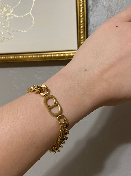 Adore Me Stainless Steel Gold Bracelet
