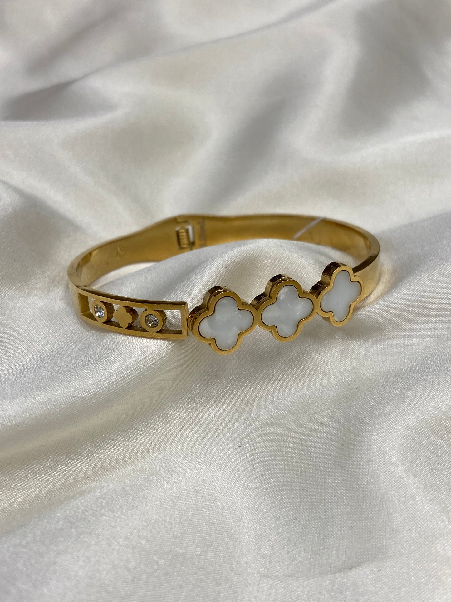 Stainless Steel Clover Bracelets