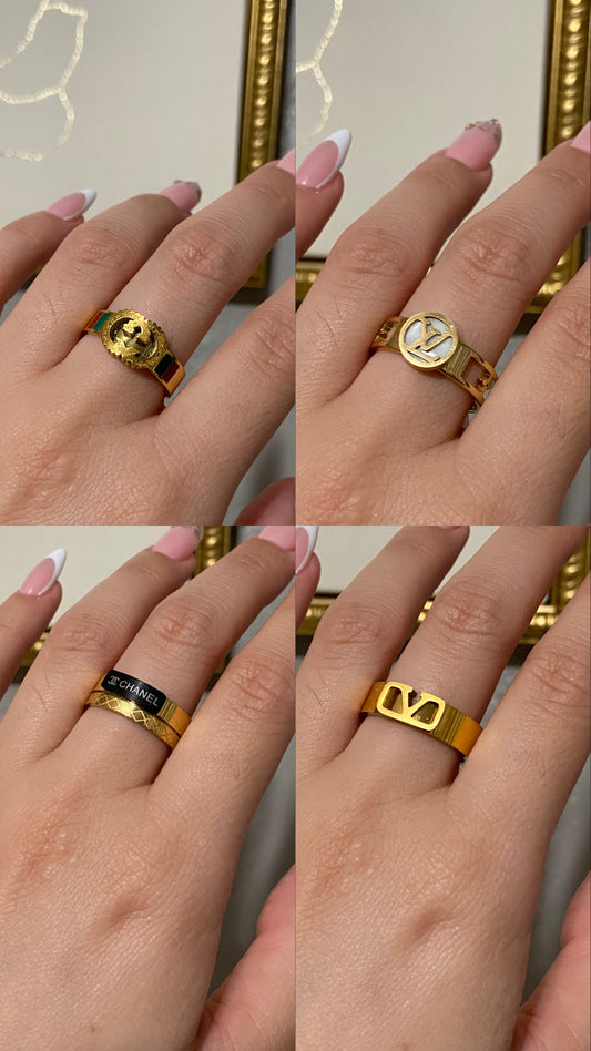 Last Chance - Stainless Steel Gold Rings