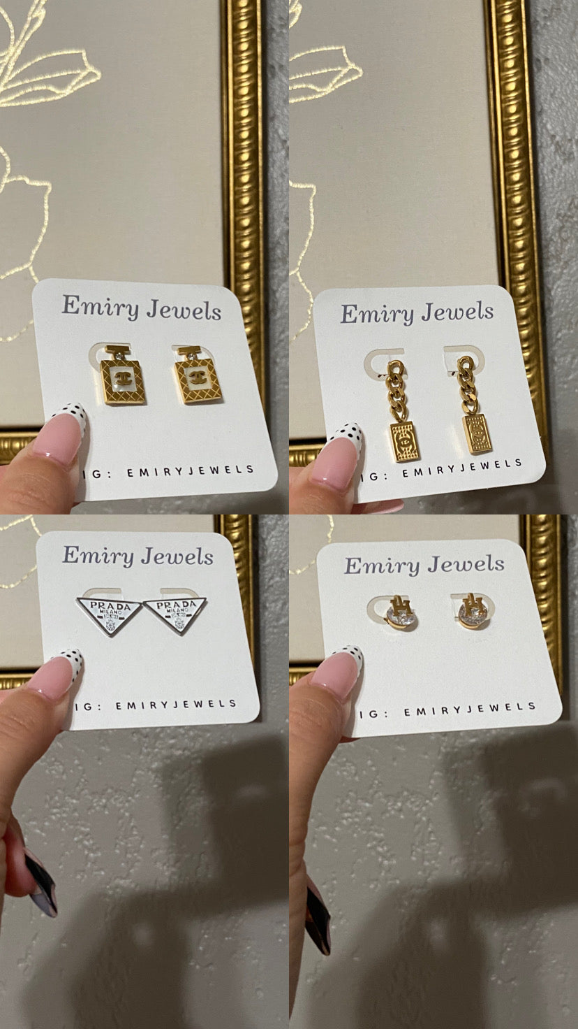 Last Chance - Stainless Steel Earrings