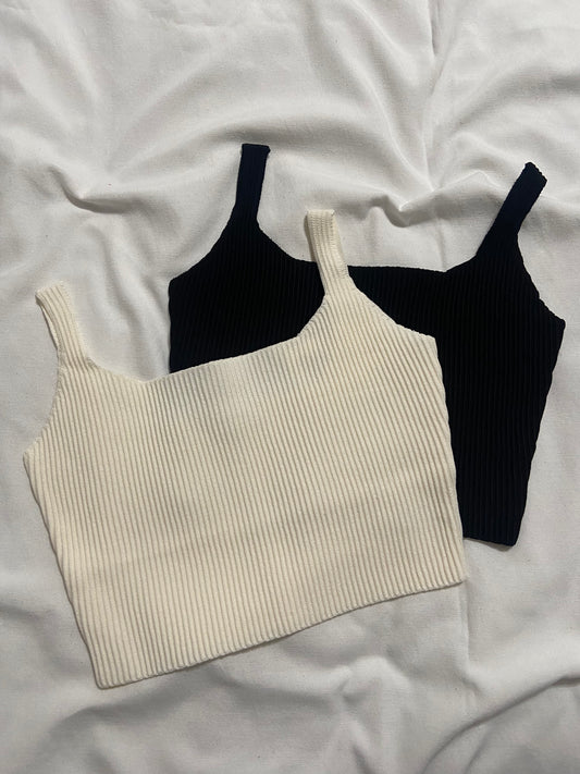 Ribbed Crop Top